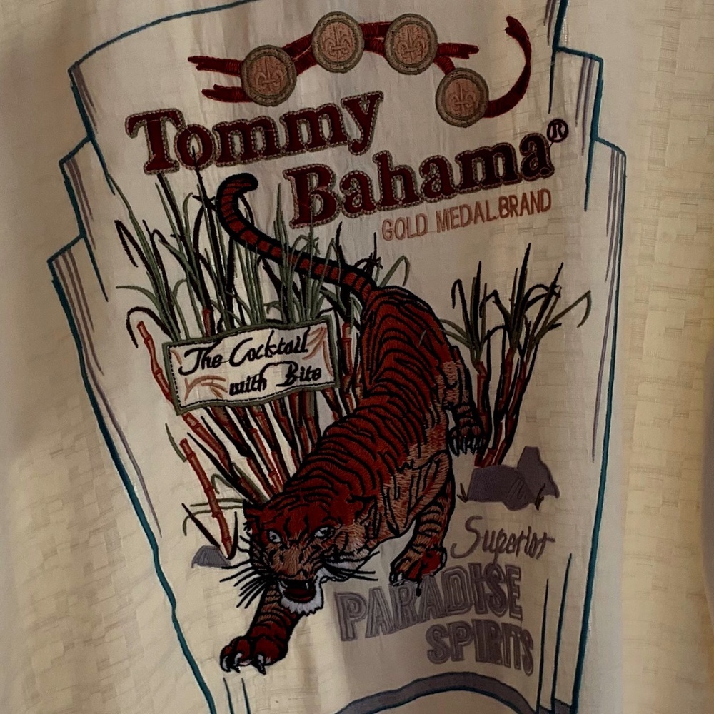 Tommy Bahama Silk Shirt Size XL